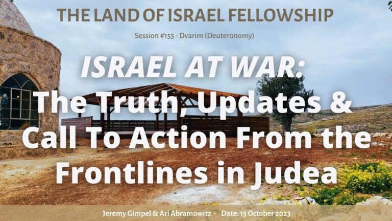 Israel at War:Truth, Updates & Call to Action from the Frontlines in Judea