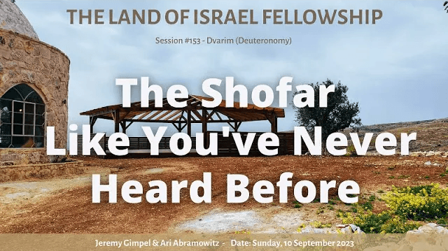 The Shofar Like You've Never Heard Before: The Land of Israel Fellowship