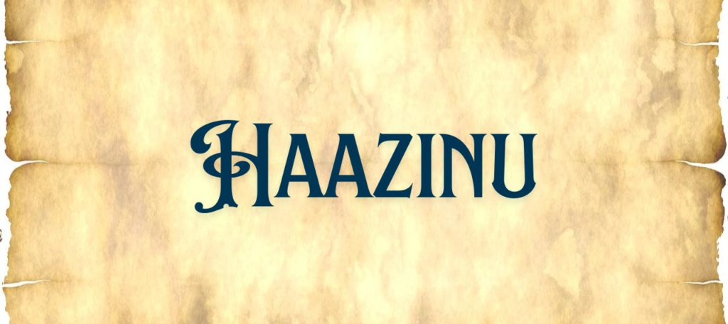 Haazinu