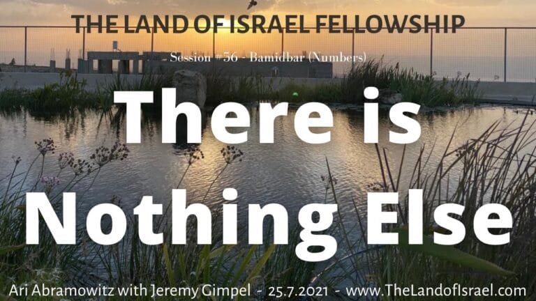 There is Nothing Else: The Land of Israel Fellowship