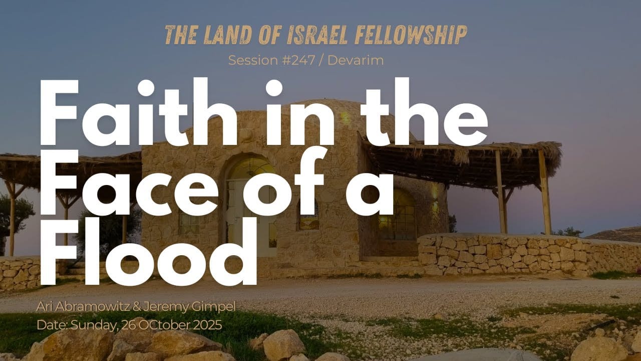 Faith in the Face of a Flood | Torah Portion Noach Full Fellowship Recording