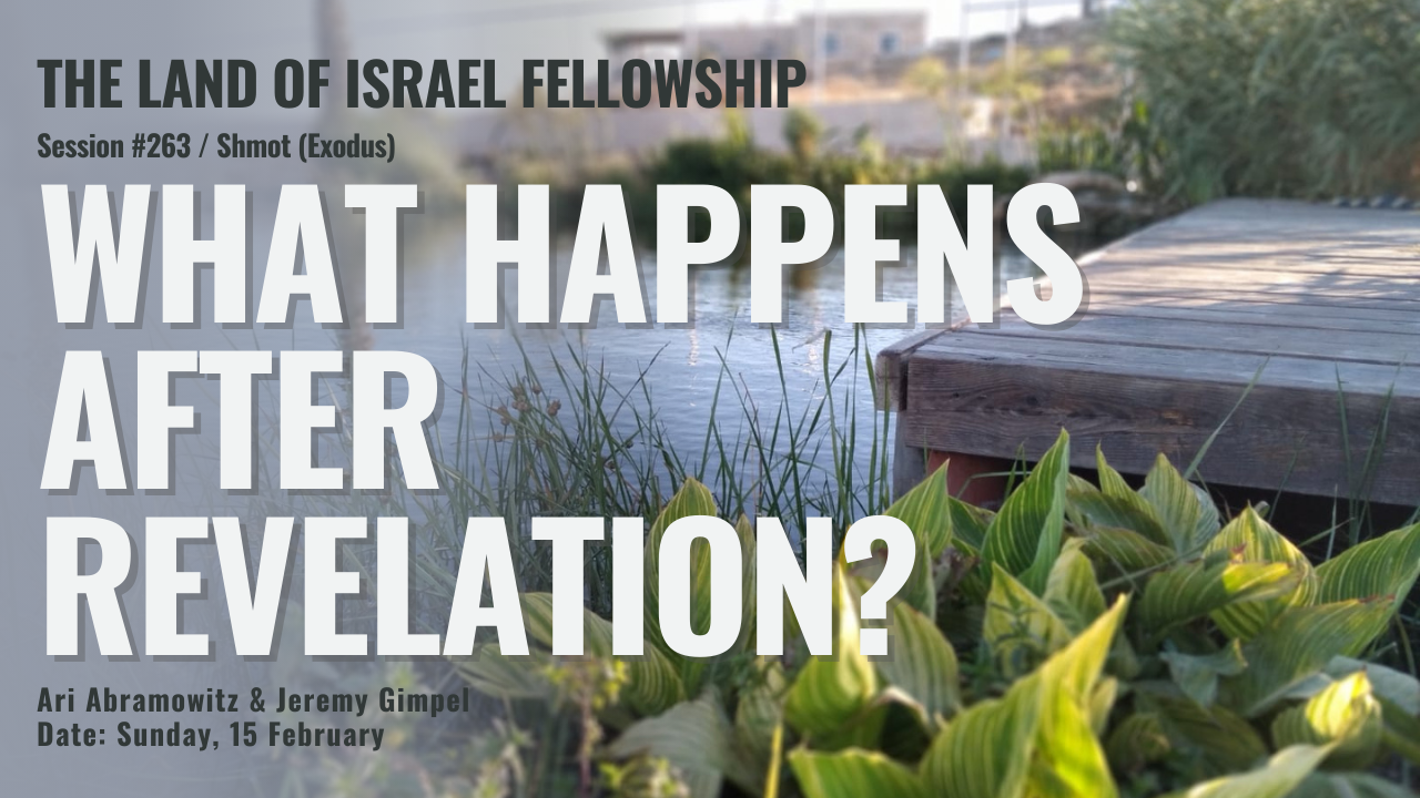 Weekly Torah Portion: From Sinai to Action – Parshat Mishpatim & Building a Vessel for God